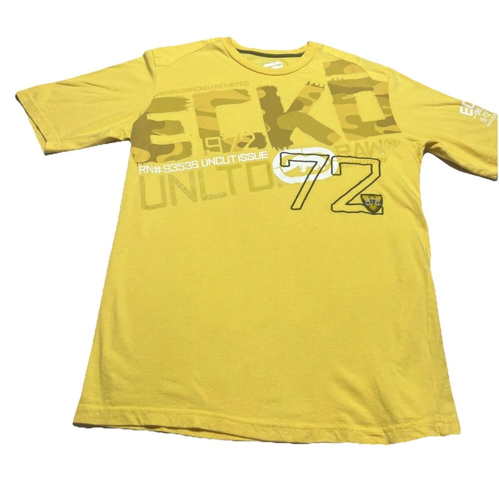 Vintage Ecko Unltd Classic Tee Men’s Sz XLarge Hip Hop Y2K Rap Graffiti Rhino